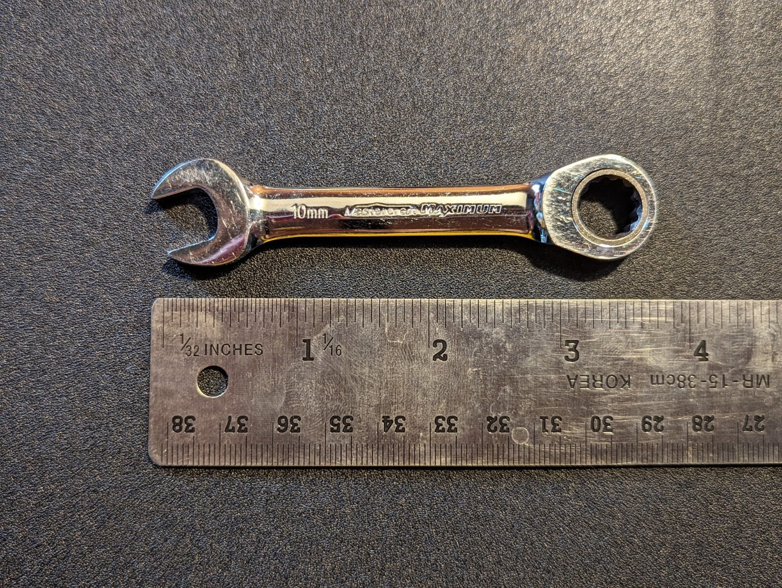10mm Ratcheting Wrench Mastercraft Maximum – Short Handle