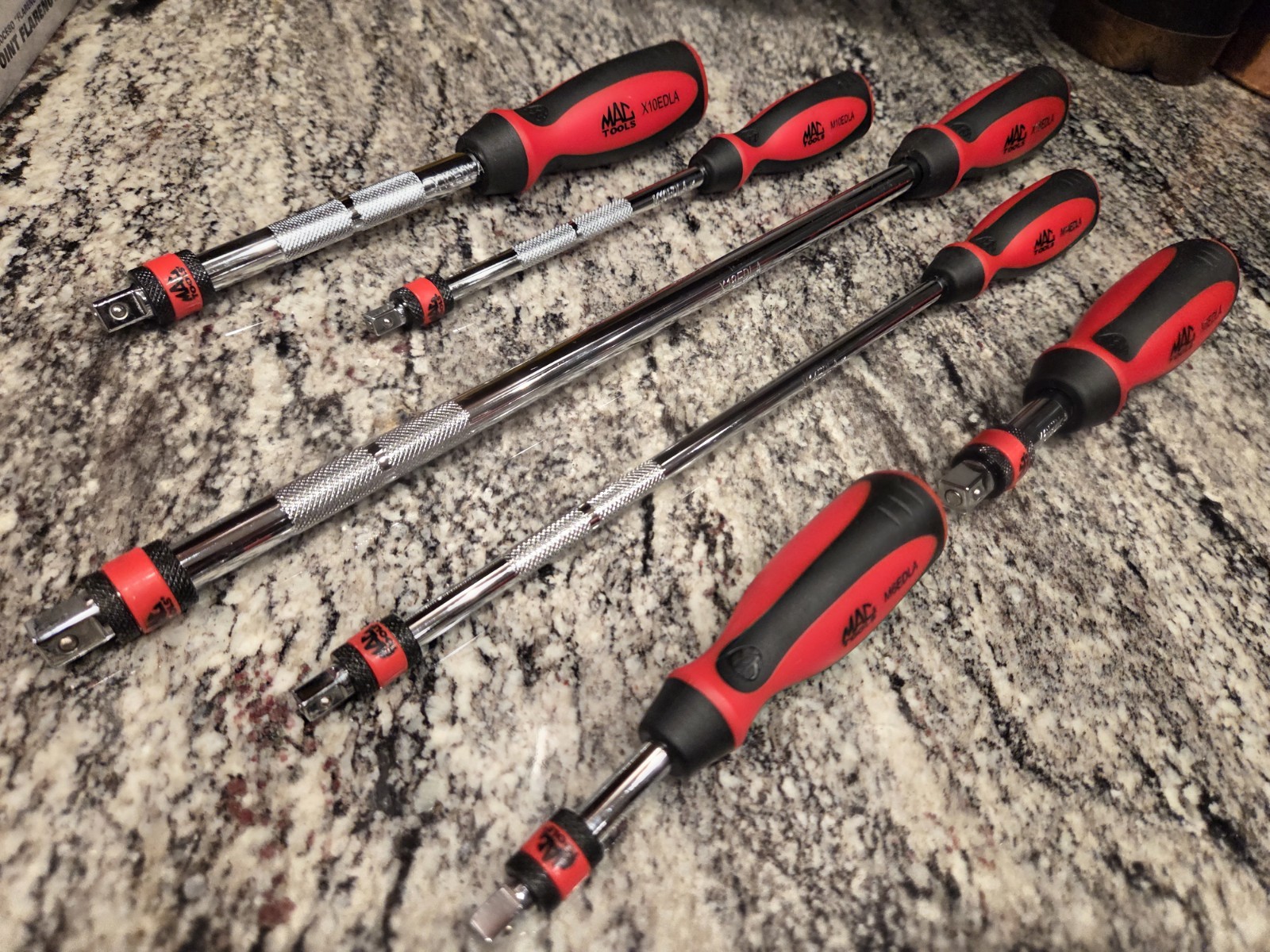 Mac Tools 6pc 1/4 & 3/8 Hand Drive Locking Extension Set