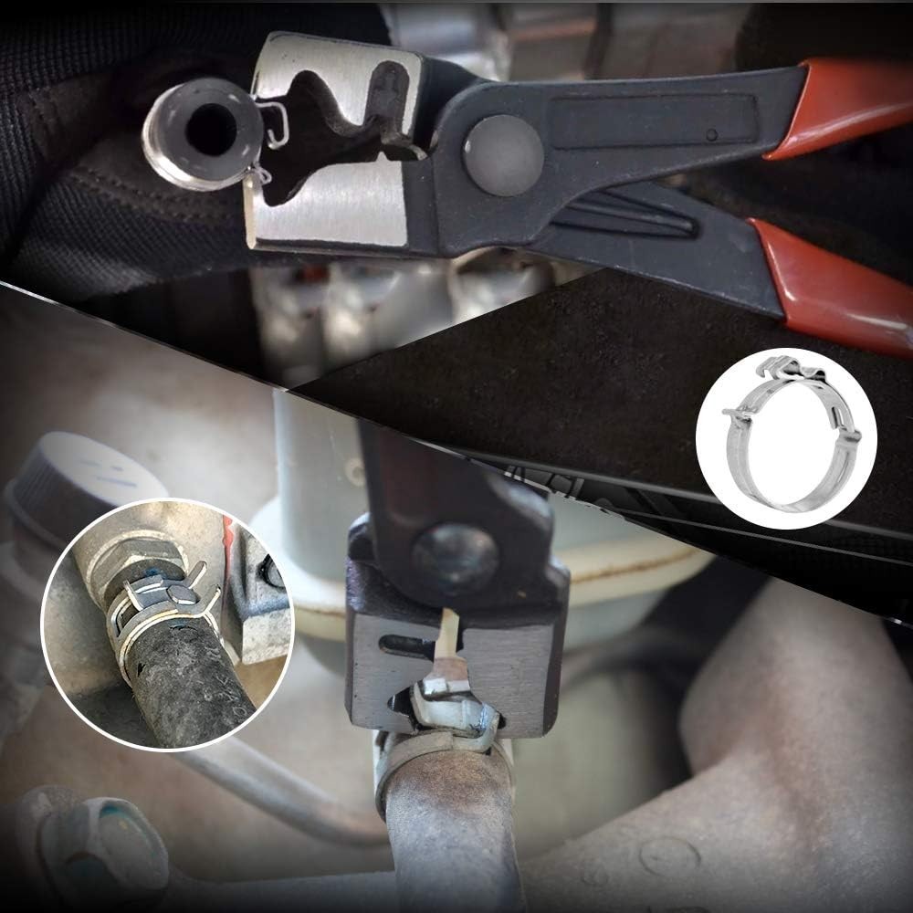 Durable 9pc Hose Clamp Pliers for Plumbing & Automotive – Lightweight & Easy Use