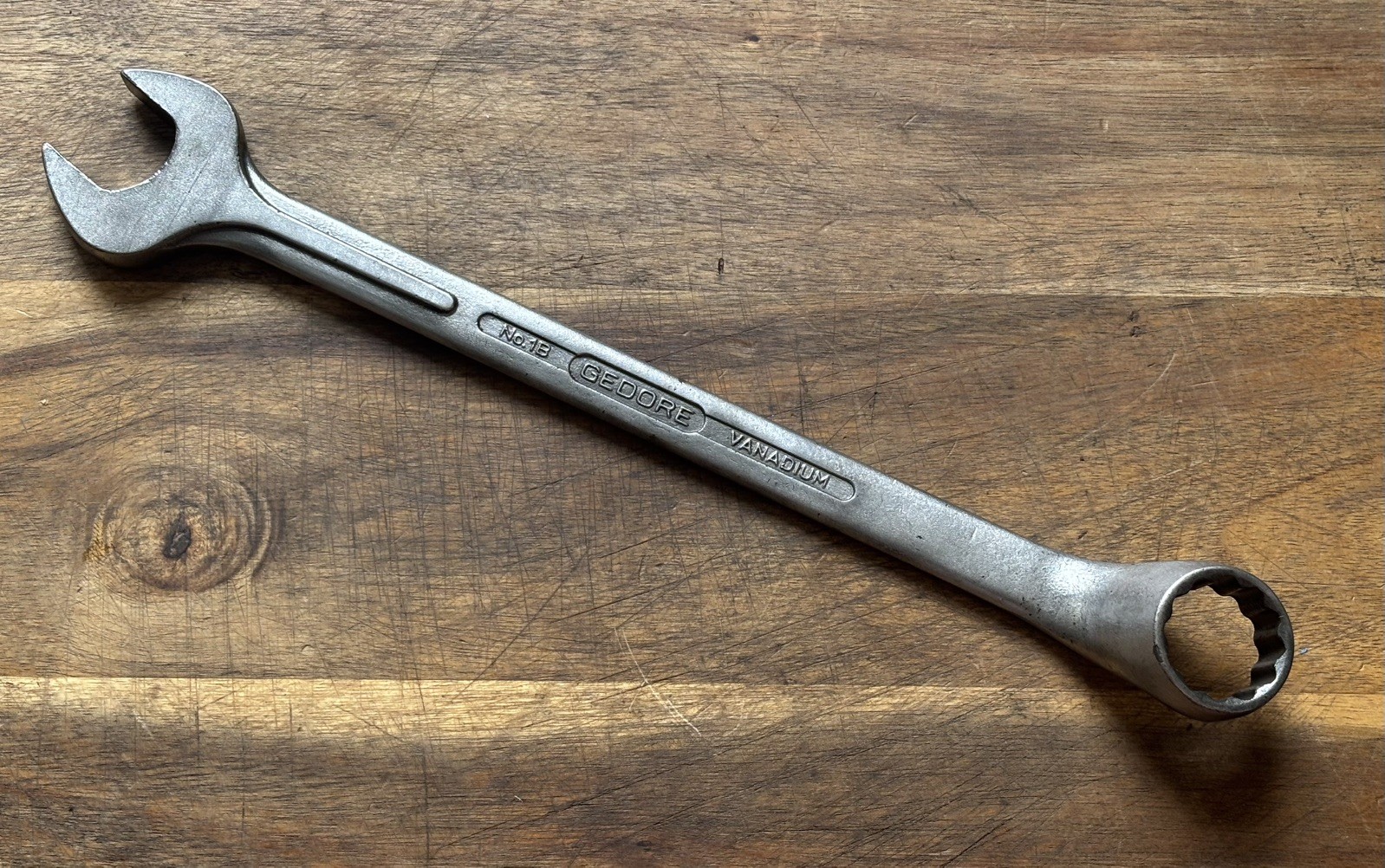 GEDORE No1B – 24mm metric – Cranked Combination Spanner . High Quality German