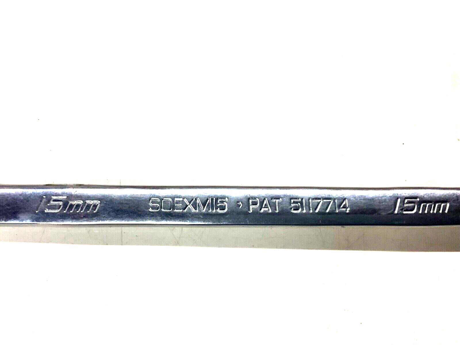 SNAP ON TOOLS 15mm FLANK DRIVE PLUS COMBINATION WRENCH, SOEXM15, USA