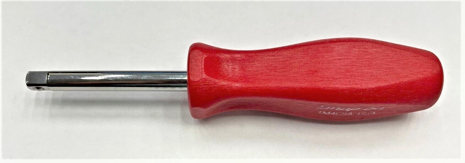*NEW* Snap-on 1/4″ DRIVER – TM4CSAR *RED HARD HANDLE* 1/4″ SHANK DRIVER *NEW*