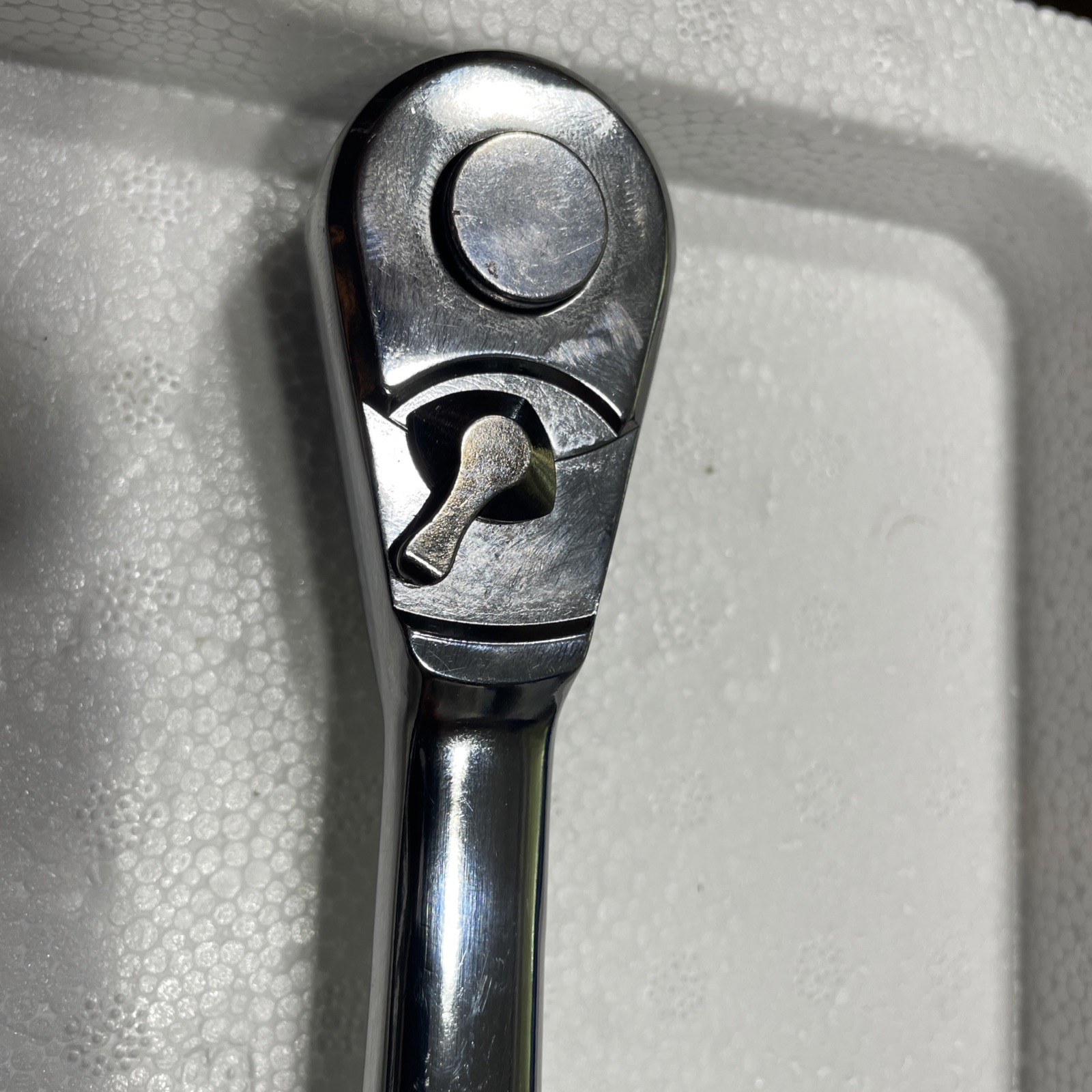 TEQ Pro 3/8” High Polished Chrome Quick Release Ratchet, Works 100% Like New !!