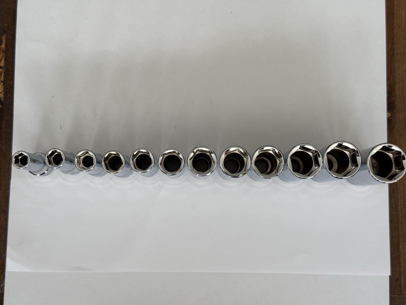 ICON 3/8” Drive 6Pt Metric Shallow & Deep Socket Chrome – Choose Size mm