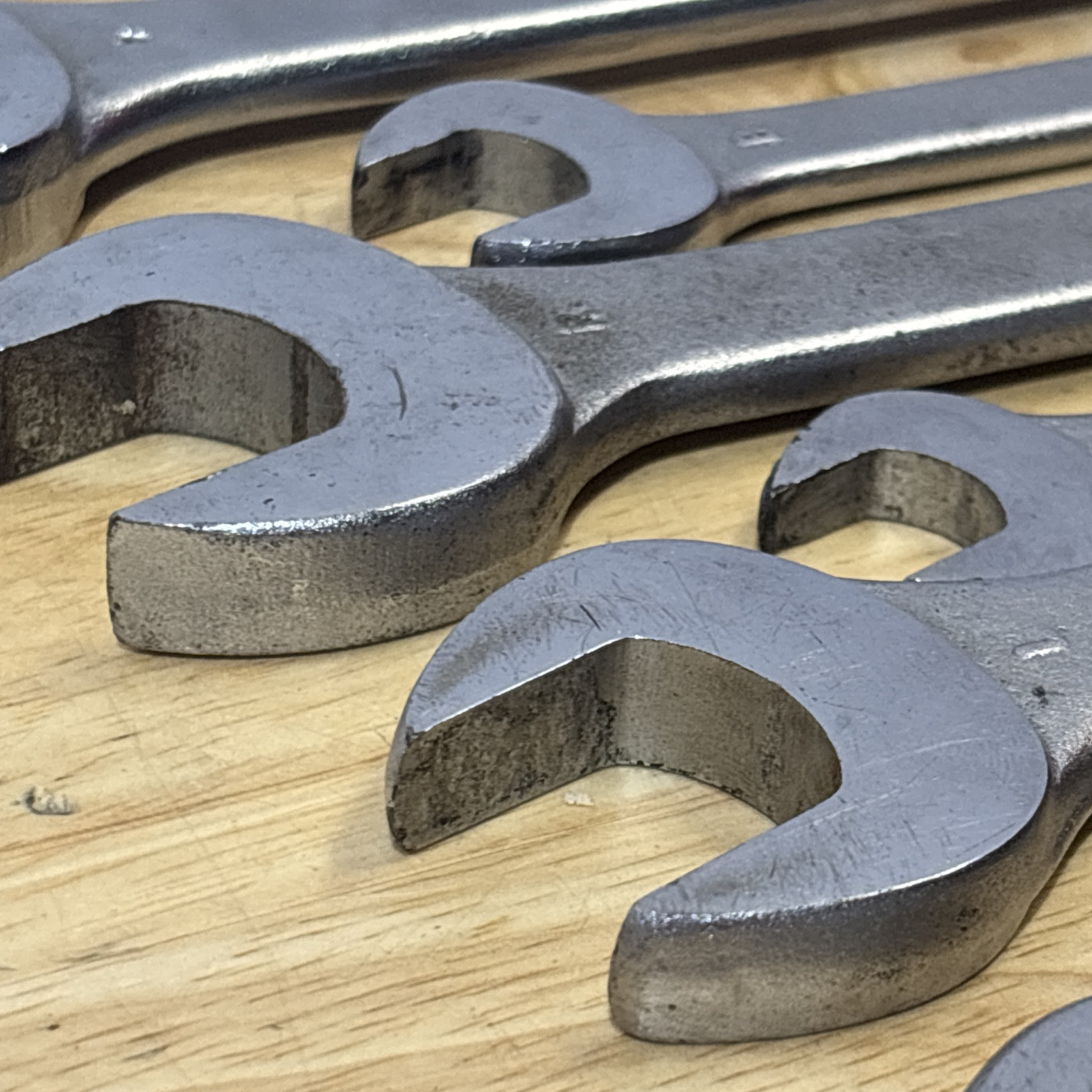 Dayton SAE Combination Wrench Set 12 Point 3/8″ to 1″ Vtg USA