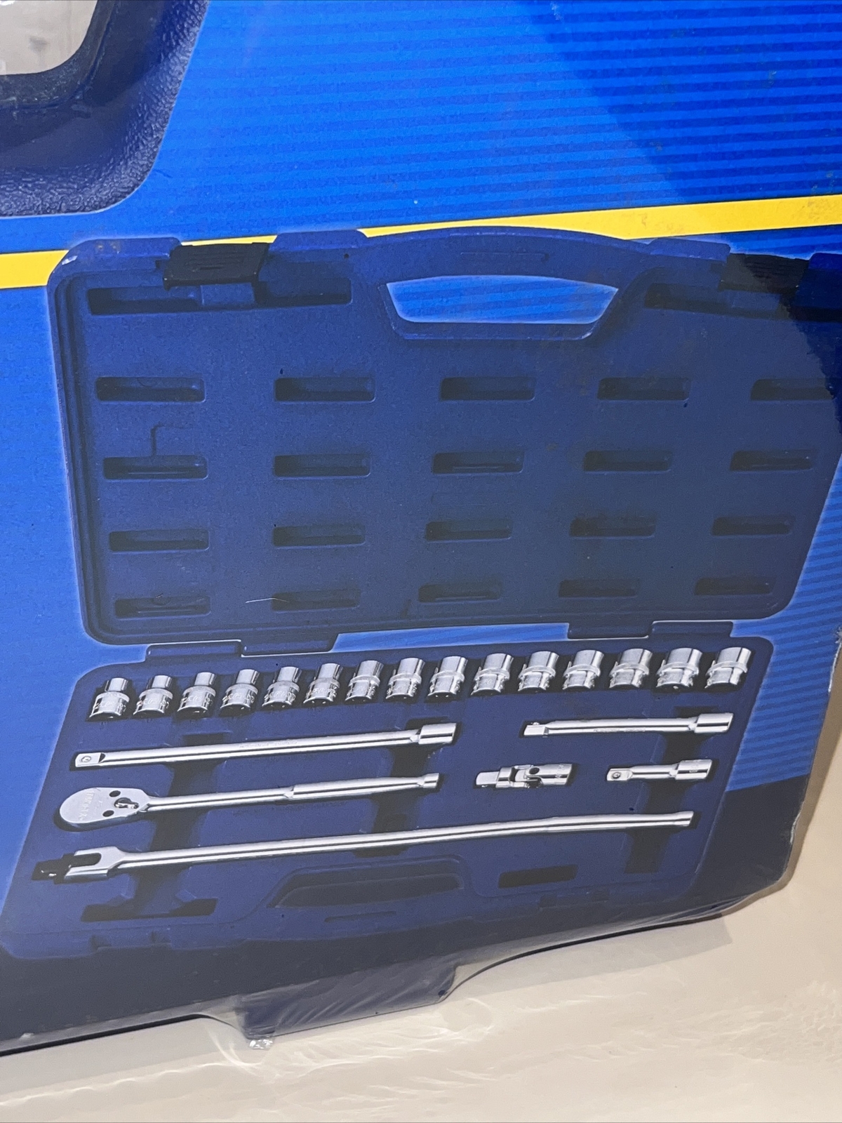Carlyle Tools by NAPA SS12021M 21pc 1/2″ Dr 6 Pt Socket Set Metric + Accessories