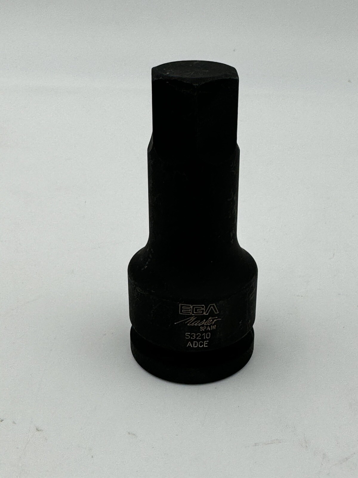 EGA Master 1″ Dr 3/4″ Hexagonal Impact Socket Bit CR-MO Black Finish Protection