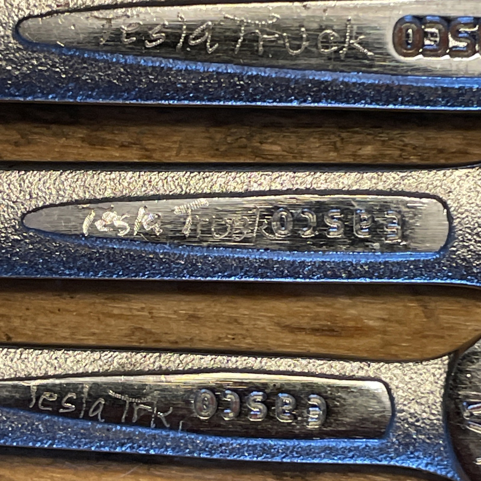 Vintage Easco 6 Piece SAE Wrench Set Combination 3/4” To 1/4″ Made IN USA LOT