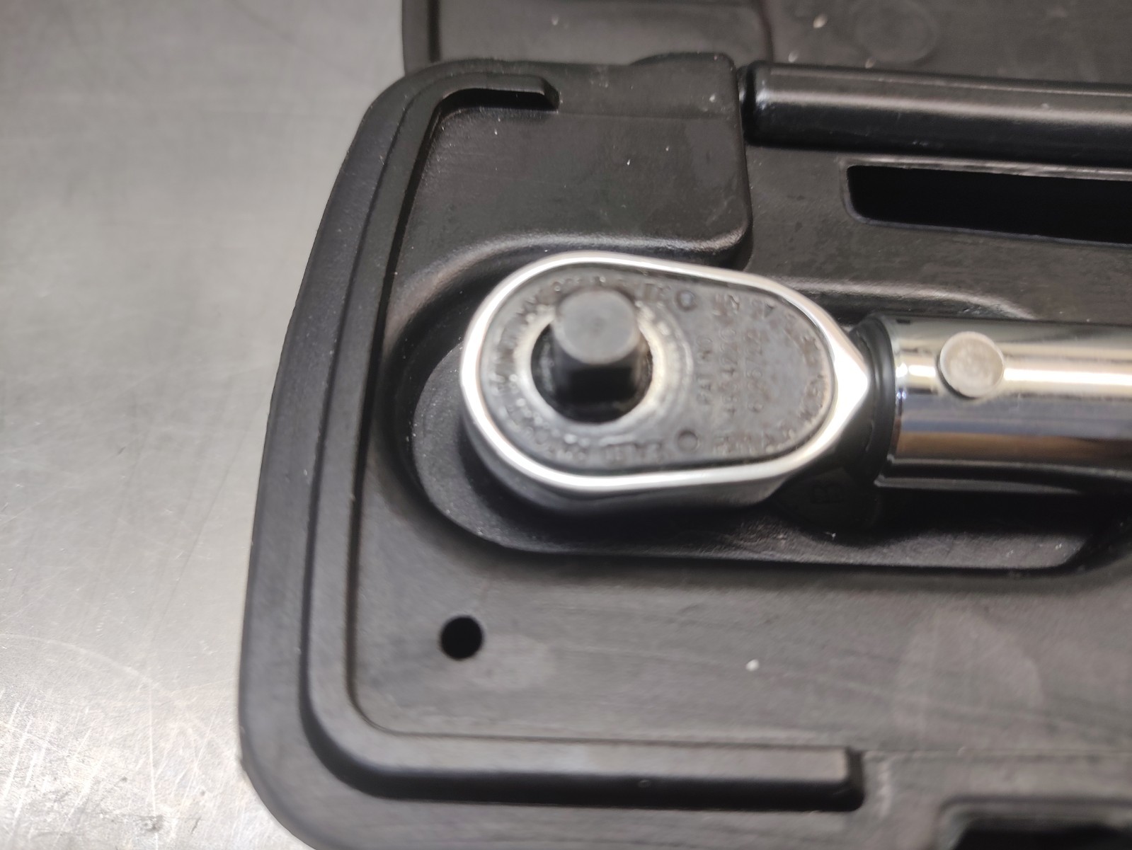 Snap-on QD1R50 1/4″ Drive Ratchet Click Torque Wrench 10-40 in/ lbs USA