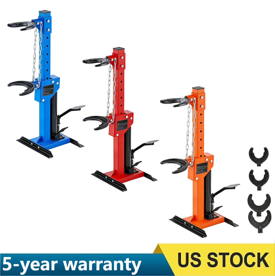 9920 lbs Coil Spring Compressor Auto Strut Hydraulic Heavy Duty Removing Tool
