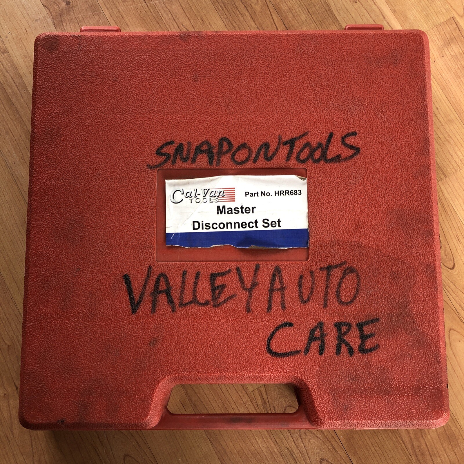 Cal-Van Master Quick Disconnect Tool Kit Fuel AC Hydraulic Coupling Line HRR 683