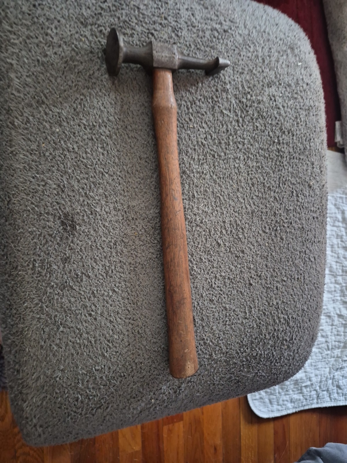 🇺🇸 Snap On Tools Sheet Metal Forming Cross Wide Nose Peen Auto Body Hammer(A)