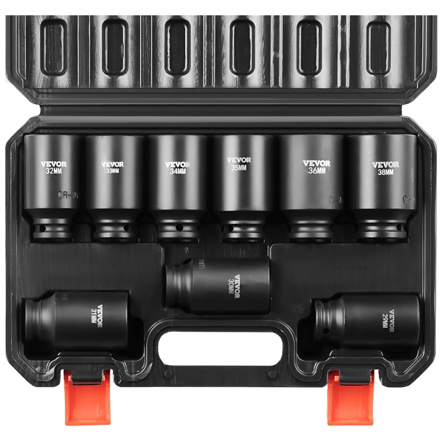 High Torque Deep Socket Set with Easy-to-Read Markings