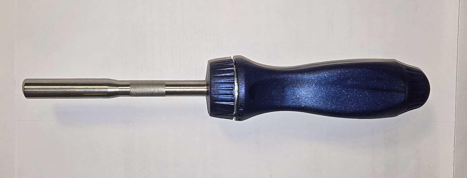 Snap-on Tools USA NEW POWER BLUE Ratcheting Screwdriver SSDMR4B BULK NO BITS/BOX