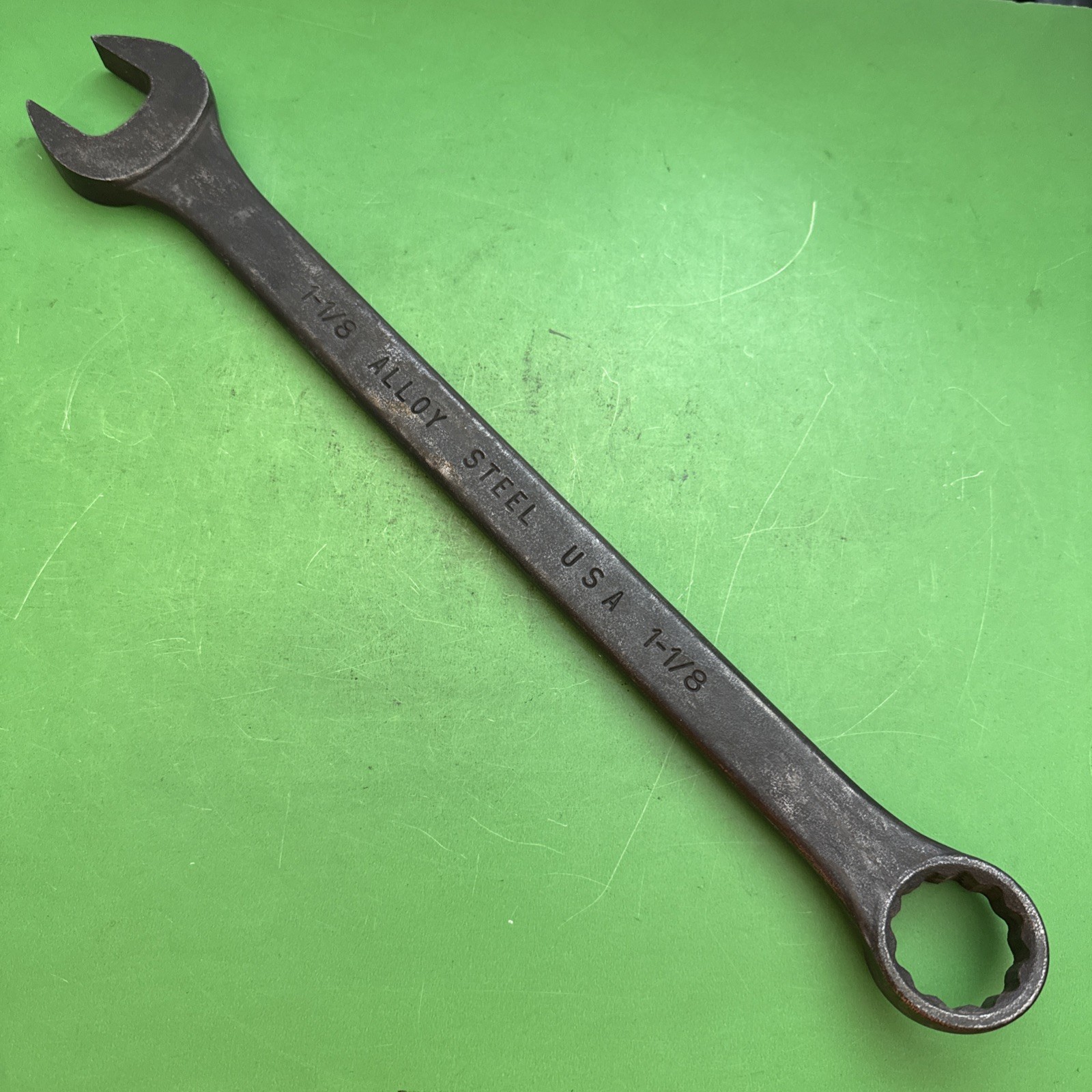 Blackhawk USA 12 Point SAE 1-1/8″ Industrial Finish Combination Wrench BW-1172B