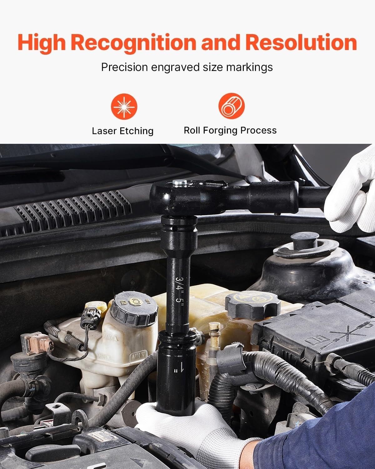 CR-V Rugged Construction Impact Sockets