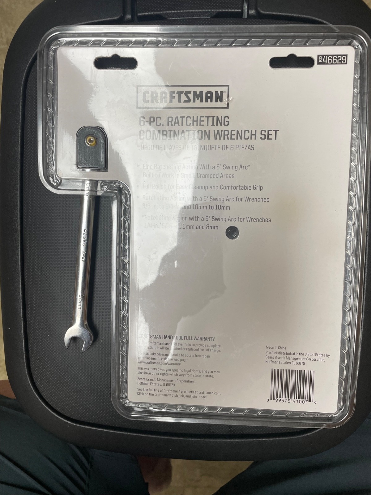 New craftsman ratcheting combination wrenches 46629 Metric