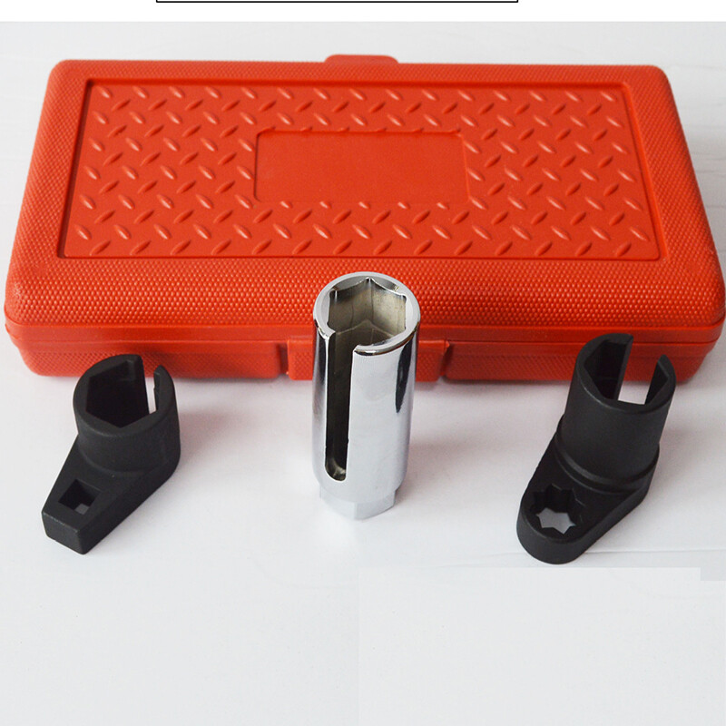 5 Socket Oxygen Sensor Kit Tapping Oxygen Car Kit Removal Tool Induction Wrench