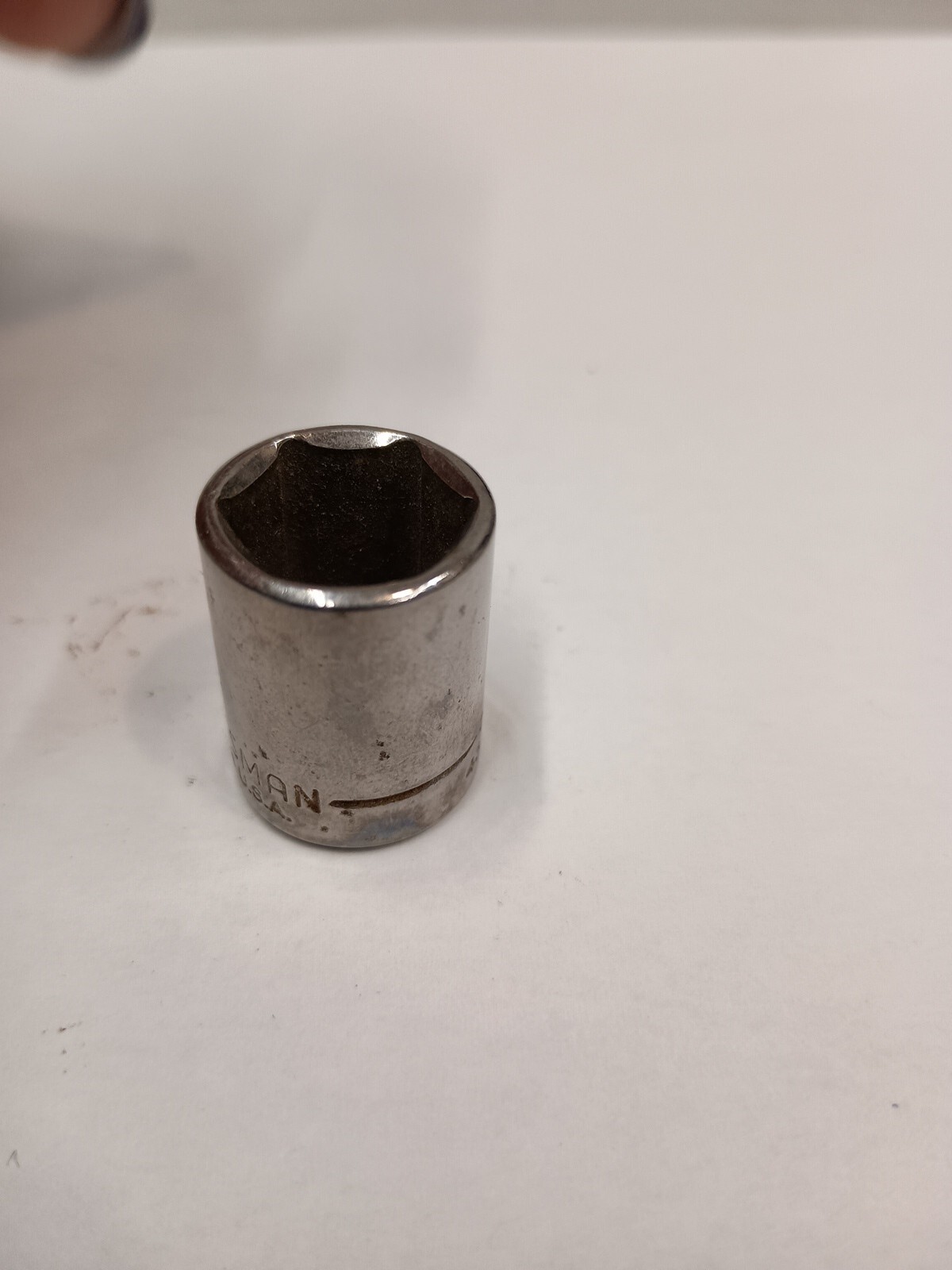 Craftsman 1/2″ 6 Point Shallow Chrome Socket 1/4″ Drive 43499 USA