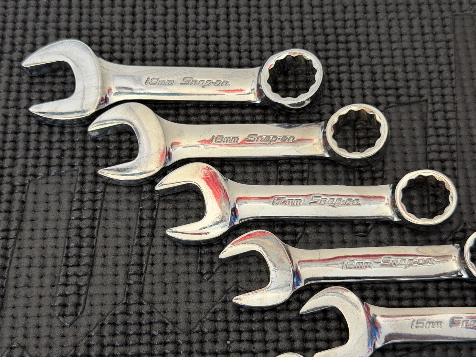 Snap-On 10PC Metric Flank Drive Midget Wrench Set (10-19 mm) USA🇺🇸 – OXIM710B