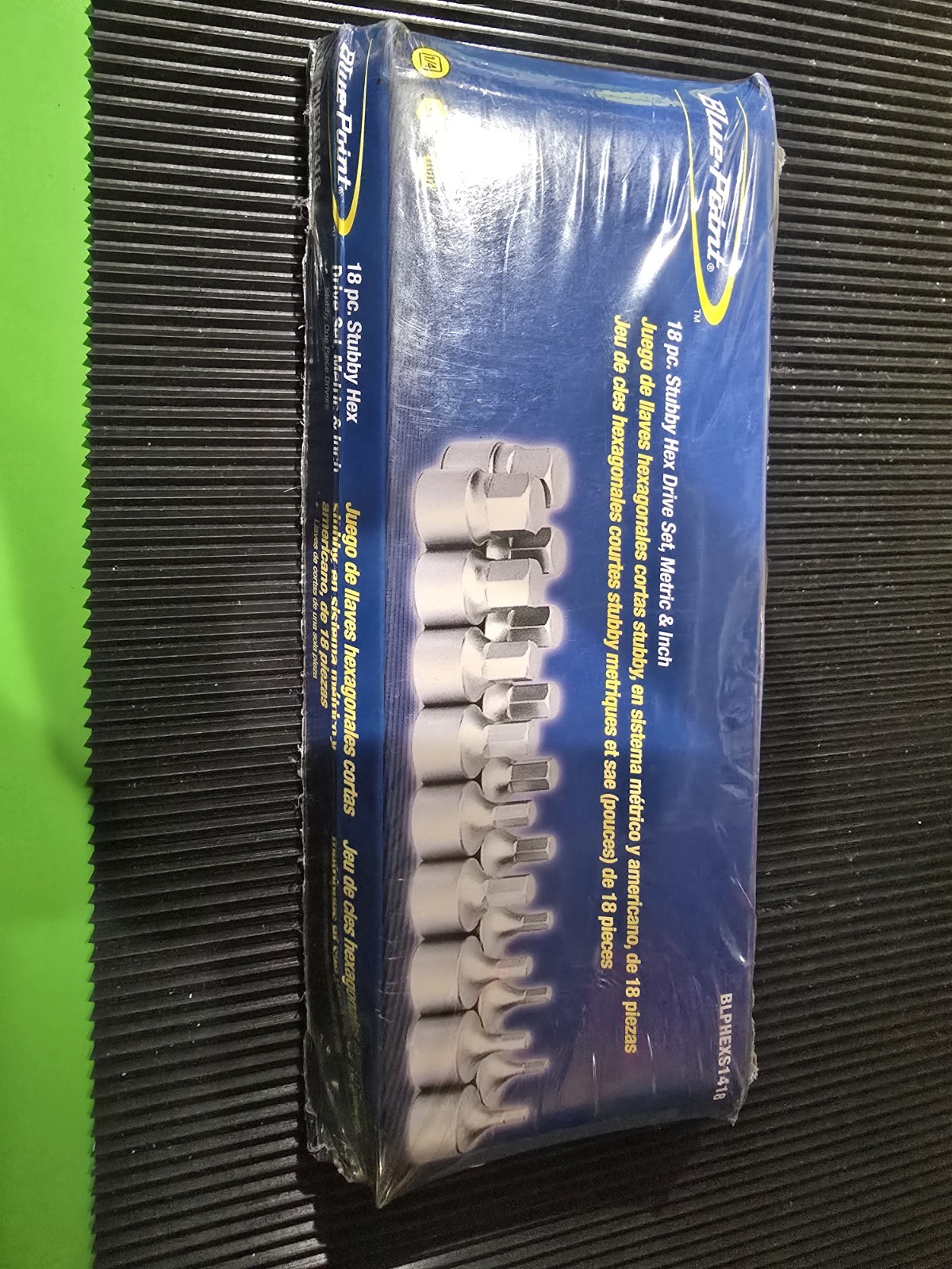 BLUE POINT SNAP ON HEX DRIVE SET 1/4 INCH. BRAND NEW SEALED. METRIC AND STANDARD