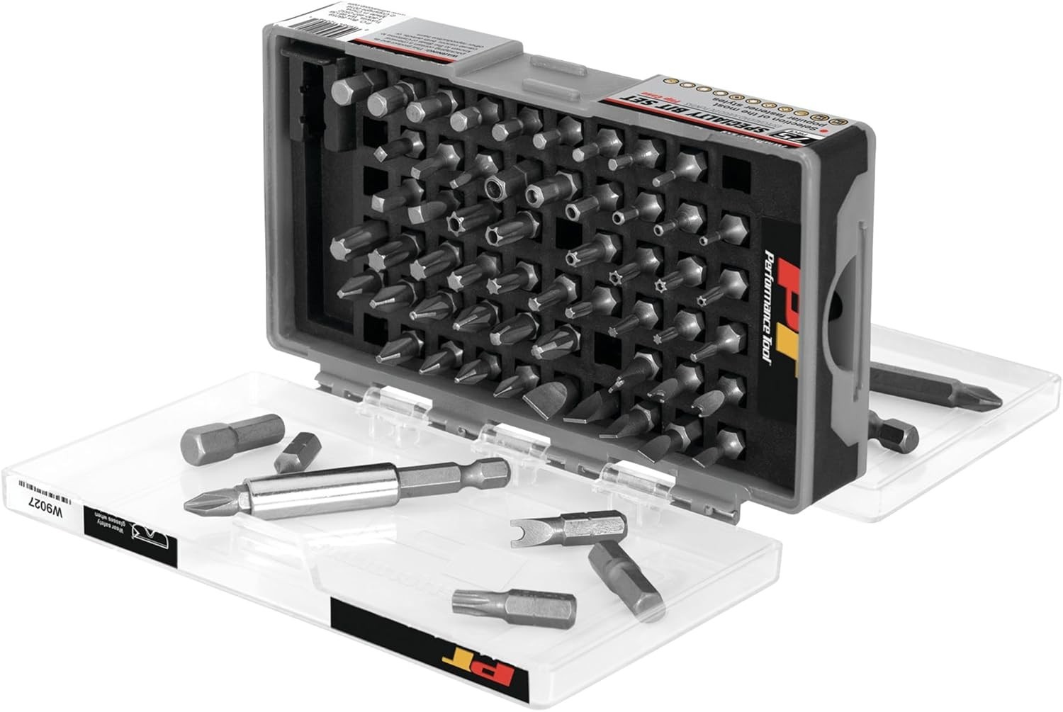 Performance Tool W9027 75 Piece Specialty Bit Driver set