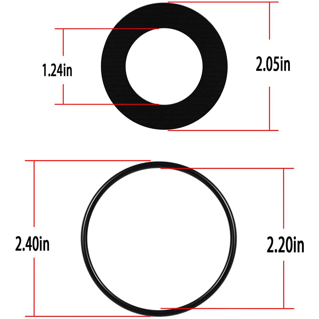 Fits for Febco 765 94138 Gasket Repair Kit 1-inch PVB Bonnet Poppet Kit