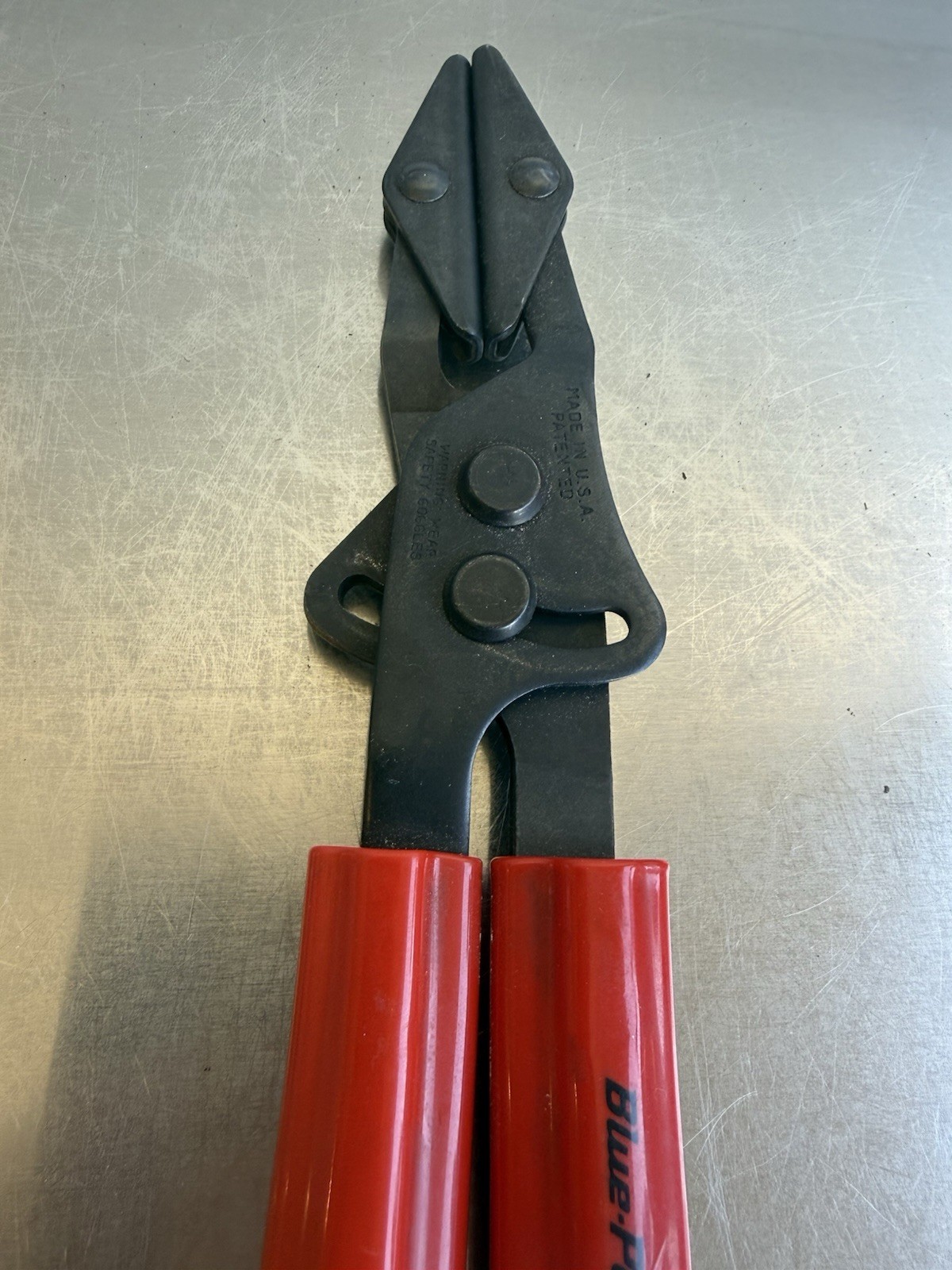 Blue-Point Tools PHP1 9-1/4″ Swivel Jaw Hose Clamp Plier with Red Handle