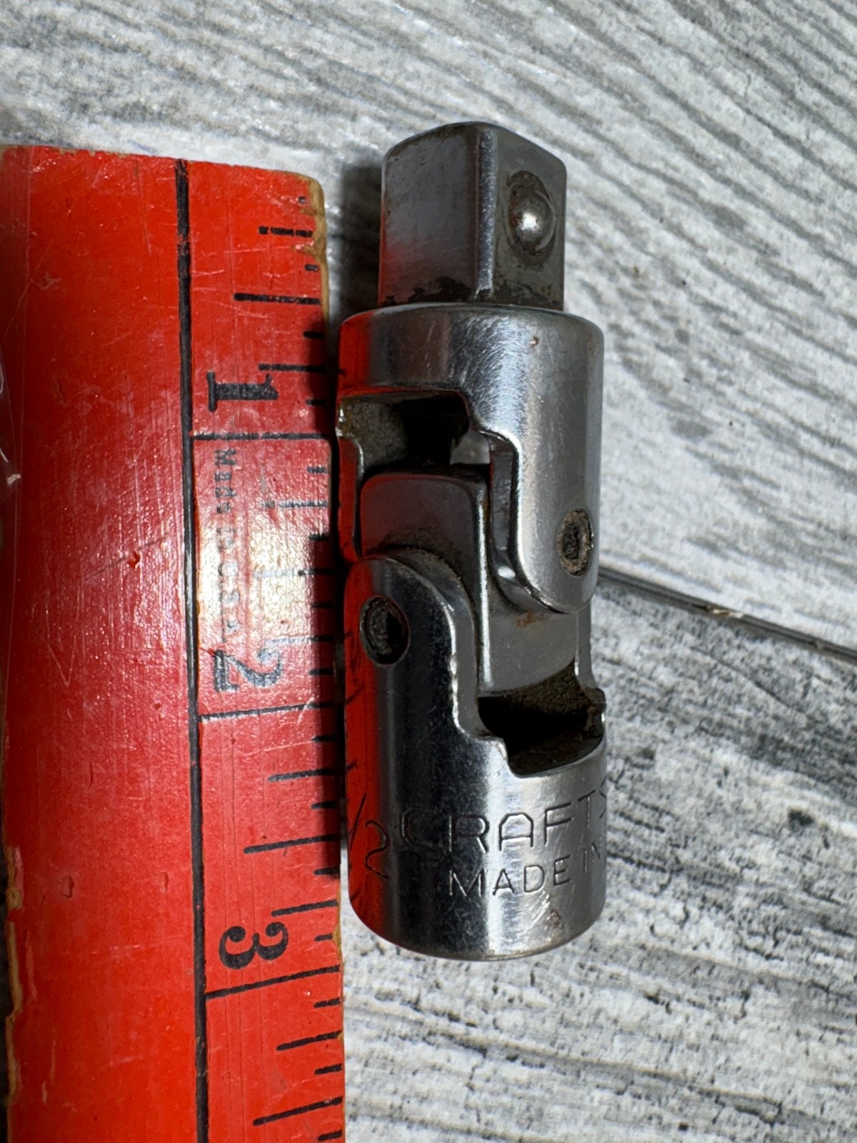 Vintage Craftsman Universal Joint 1/2” Drive Swivel 4425 -V- Series USA