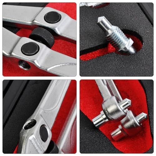 Adjustable Pin Spanner Wrench Set for Gland Nuts, 25/32″ to 3-15/16