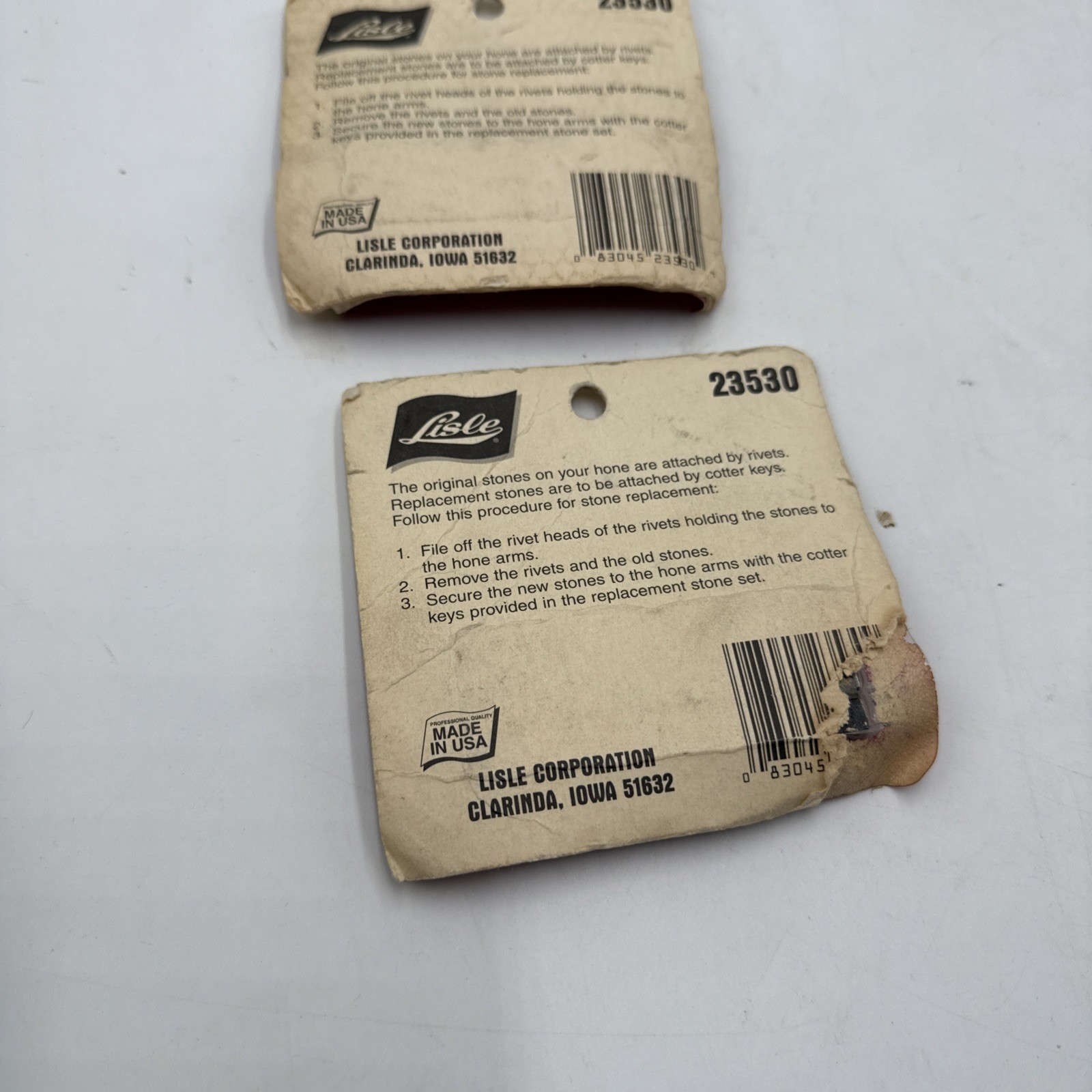 LISLE 23520 240 GRIT Glaze Breakers for 23500 2 Sets