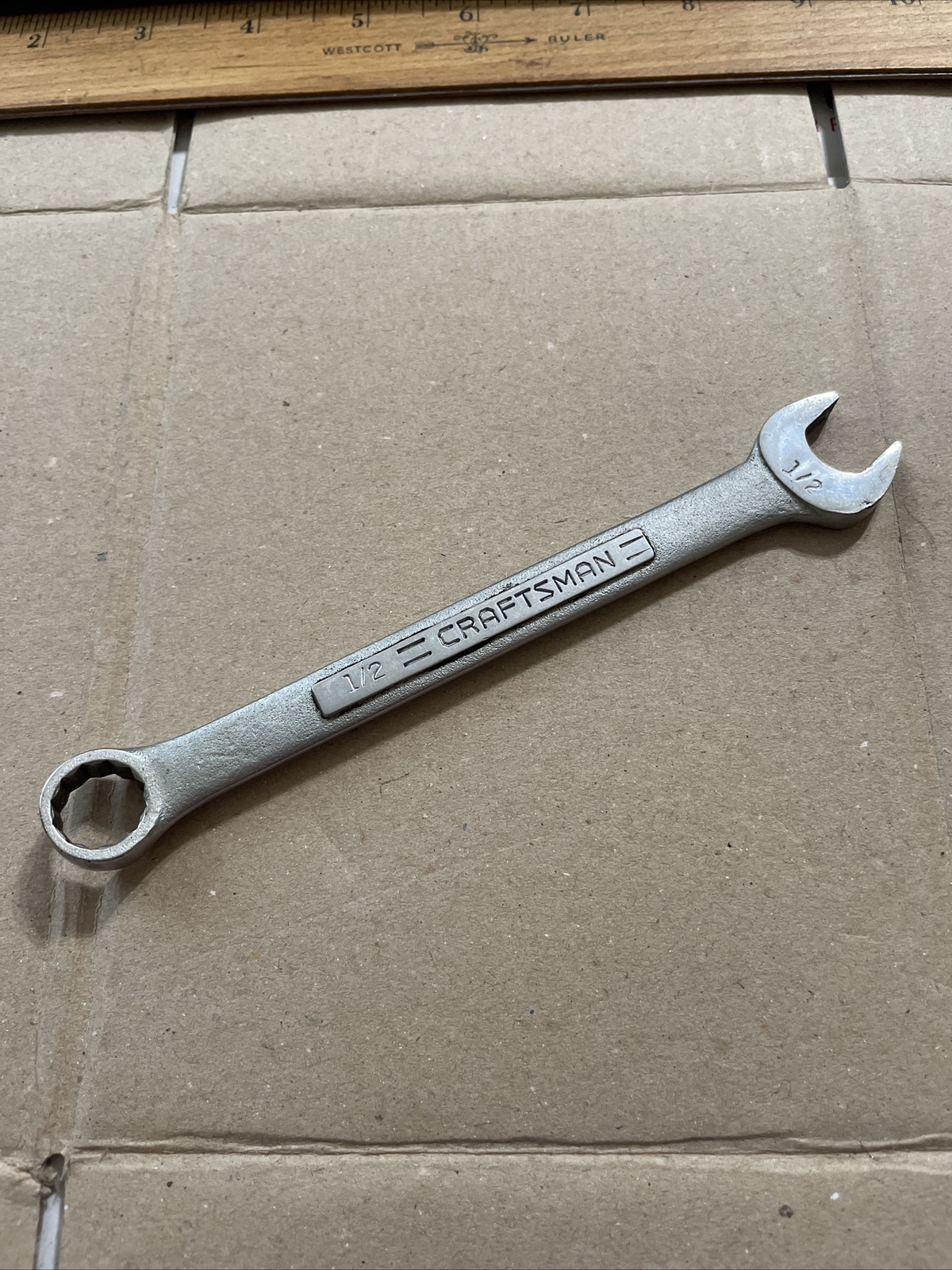 Craftsman Combination SAE Wrench VV Series 1/2 Inch (44695) See Photos Do Work !