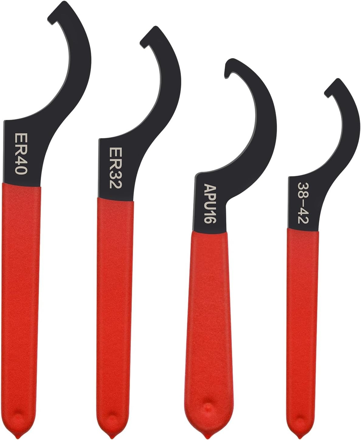 Versatile 4pcs Coilover Wrench Set – High-Speed Steel with Grip Safety Design