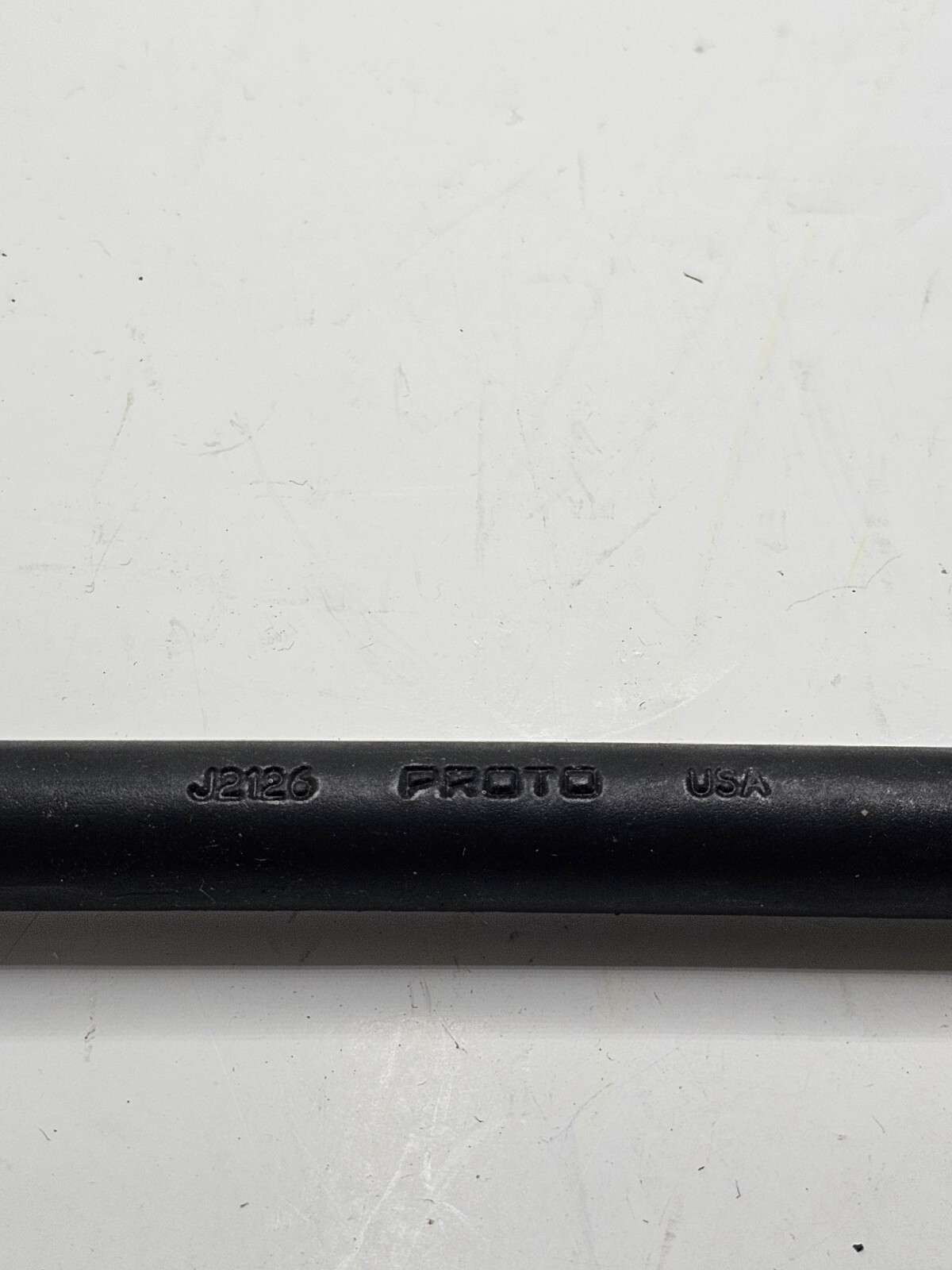PROTO J2126 12 Inches Rolling Head Pry Bar w/ Point End Hex Straight Tapered Tip
