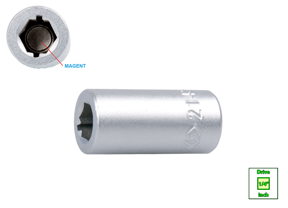 1/4” Drive Bit Holder KING TONY 1/4inch Magnetic and Not Magnetic