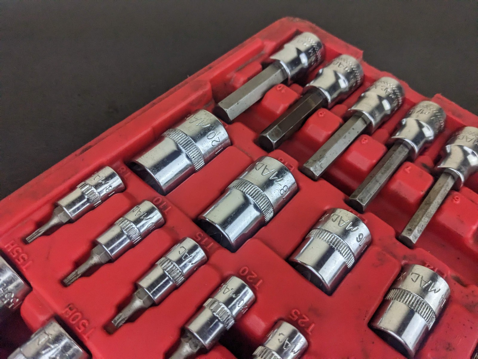 #bj900 MAC Tools SMXVHT50B Master Hex & Star Bit Driver Set
