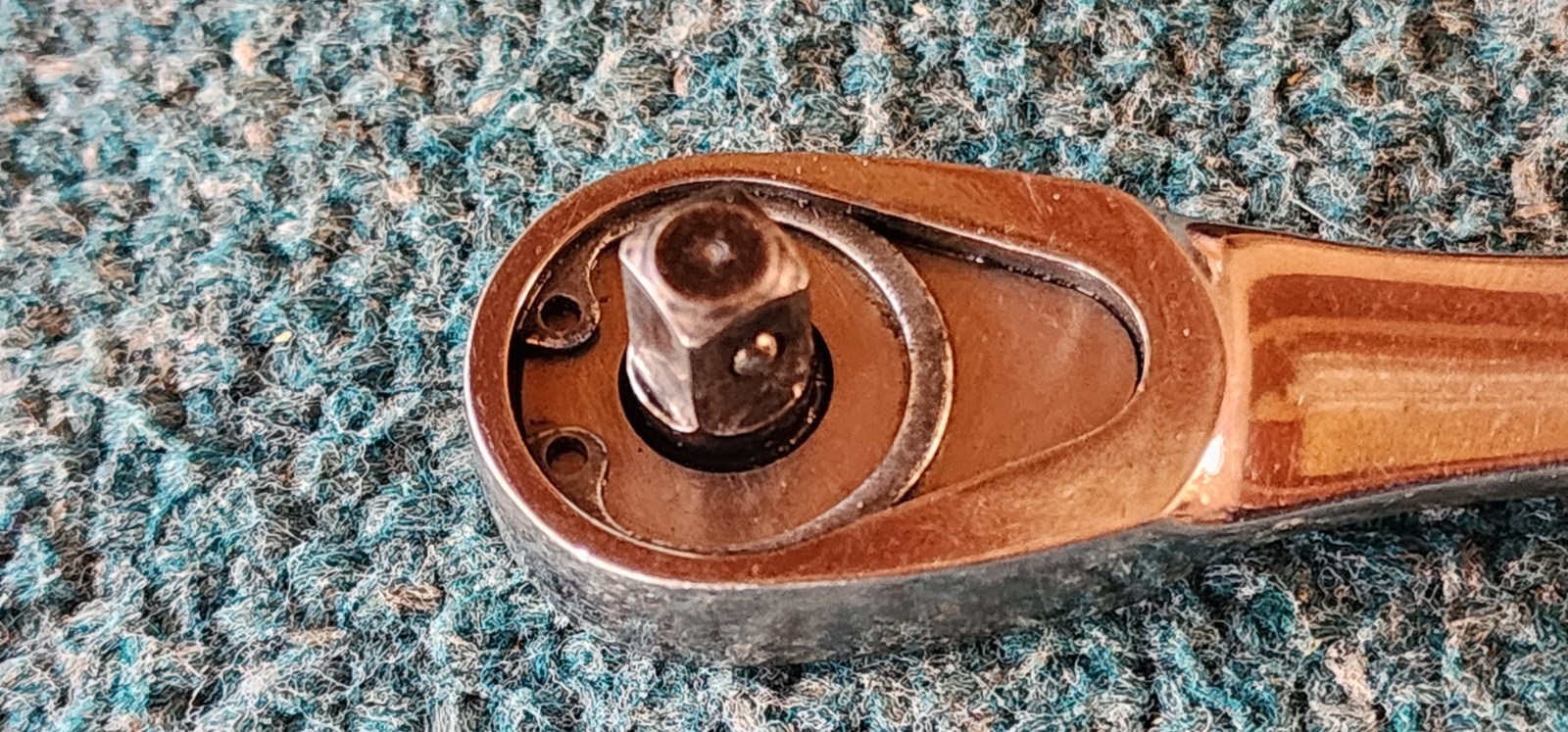 Vintage Craftsman USA, 1/4″ Drive Thin Profile Ratchet 84-Tooth -VV- 44994. Used