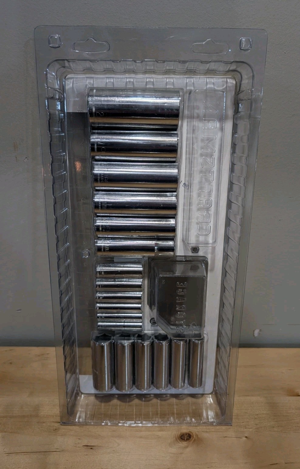 Craftsman 18pc Metric Deep Socket Set 6pt/12pt 1/4 3/8 1/2” Drive #34430 USA Exc