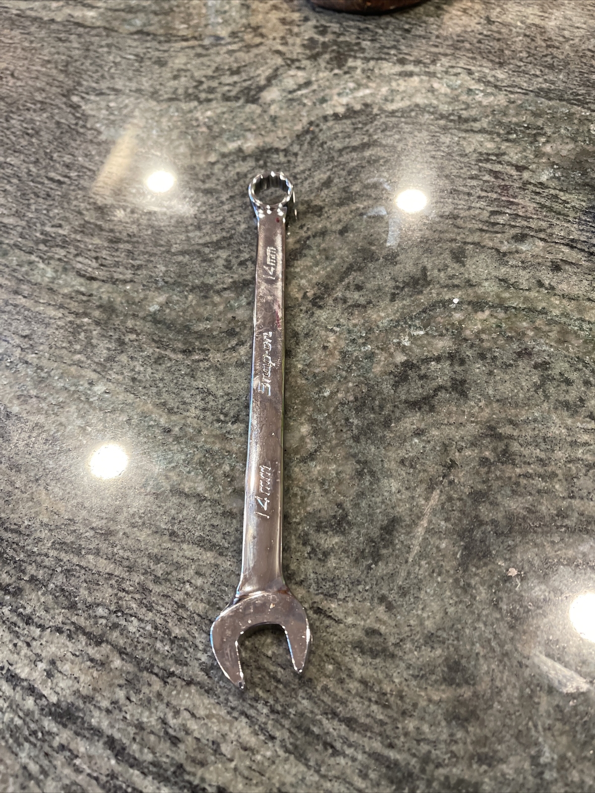 Snap On oexm140b 14mm metric combination 12pt open end wrench new