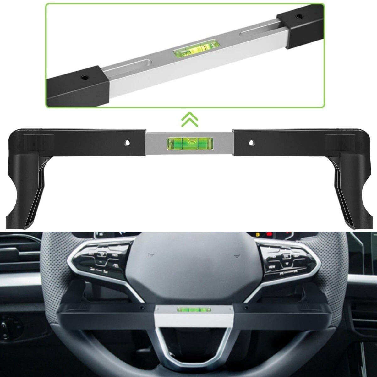 Steering Wheel Level Tool for All Cars and Trucks Steering 170-250mm 270-340mm