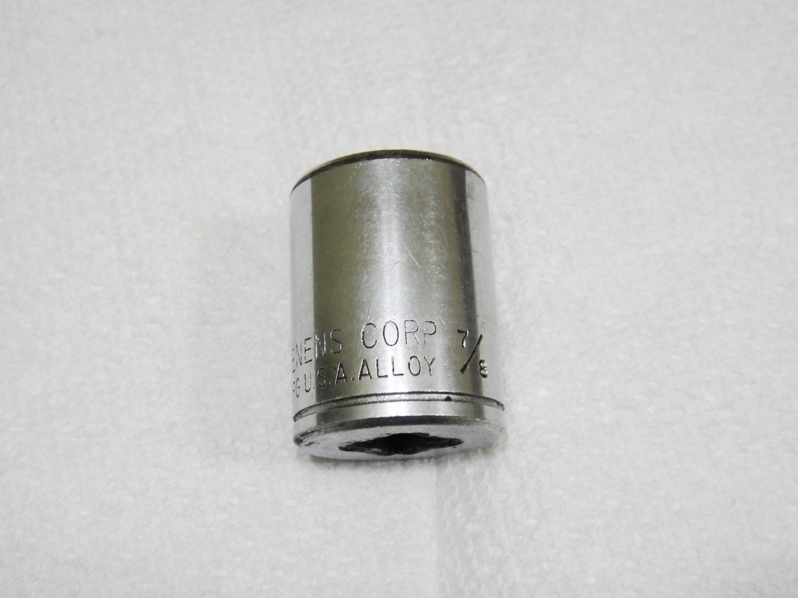 VINTAGE 1628 PENENS 7/8″ SHALLOW SOCKET 1/2″ DRIVE 12 POINT