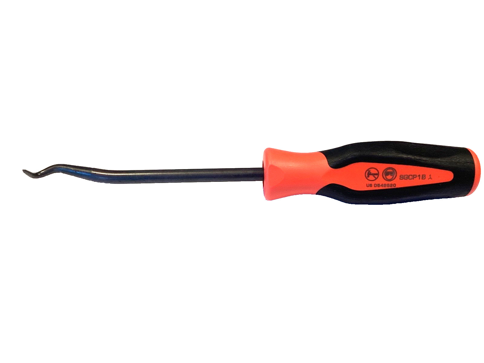 Snap On USA NEW 10” Cotter Pin Puller ORANGE Soft Grip Handle BLACK Shaft SGCP1B