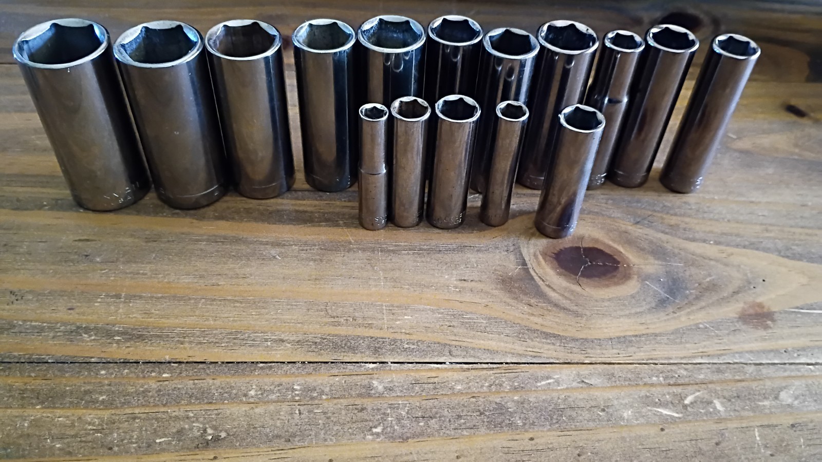 Craftsman Sockets Individual Choice SAE Deep Shallow 1/4 3/8 1/2 USA 6 12 Point