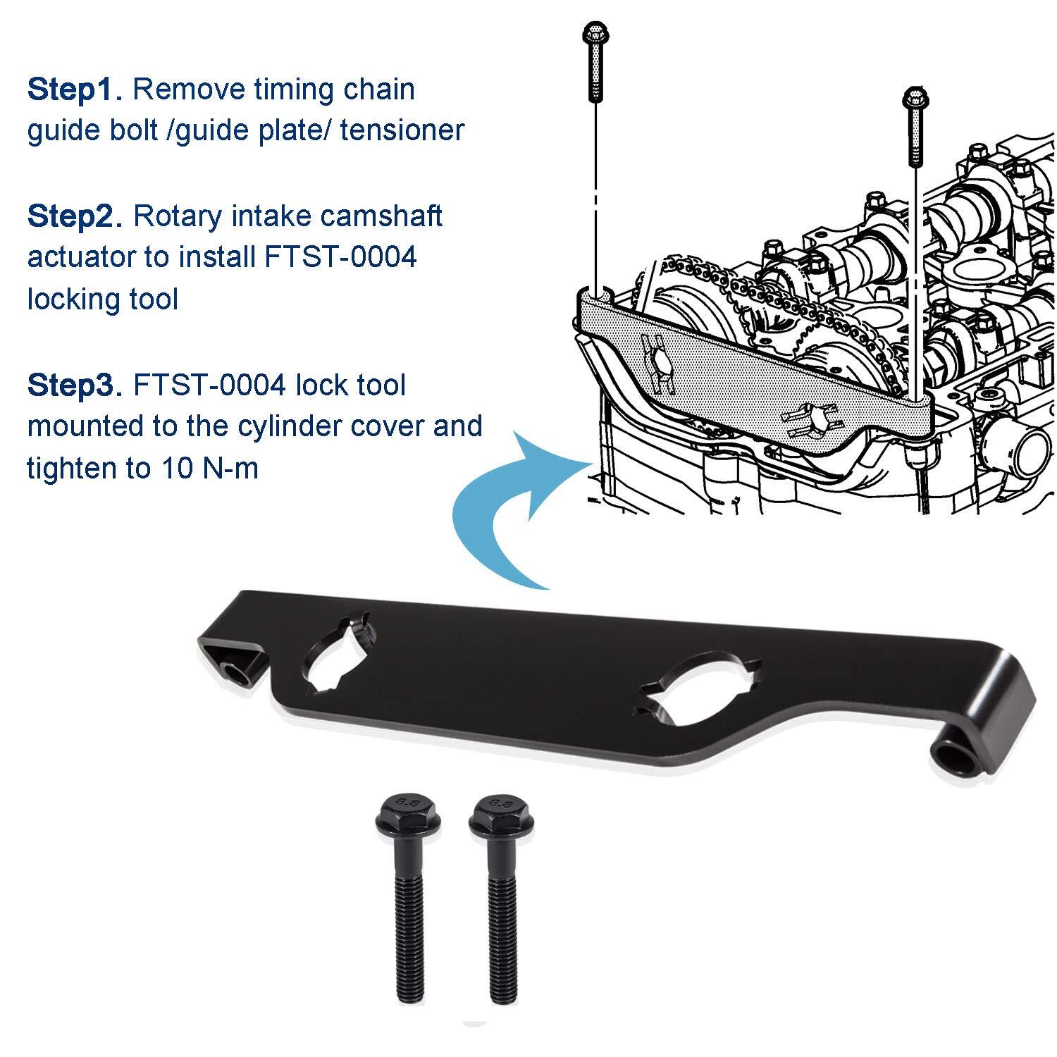 Cam Phaser Retainer Locking Tool for GMC Ecotec 2.0 2.4 Chevrolet Buick EN-48953
