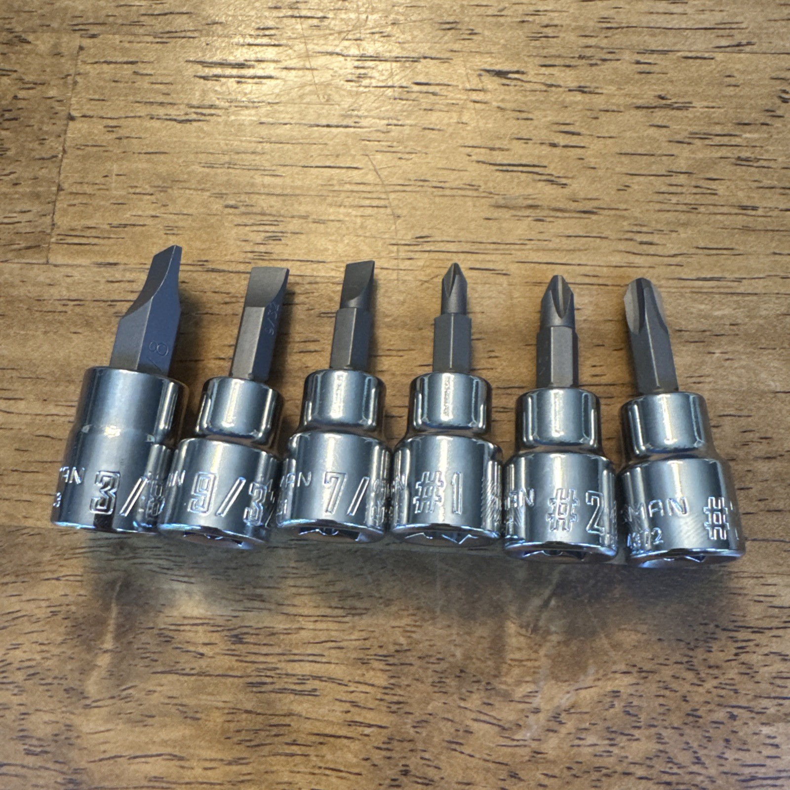 Craftsman 6 pc. 3/8″ Drive Phillips / Flat Screwdriver Socket Set