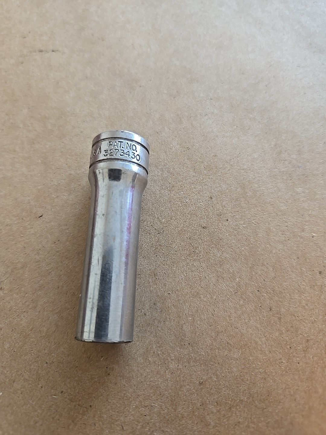 Snap On 3/8″ Drive 3/8″ 6PT SAE Deep Chrome Socket Worn SFS121