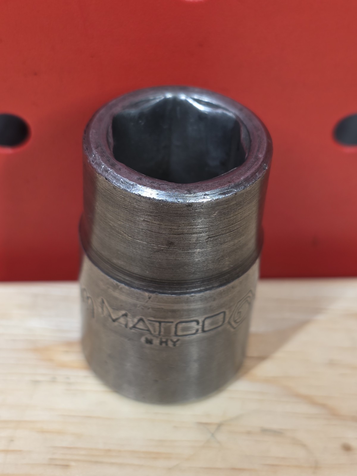 Matco Tools CP15M6 15mm Metric 1/2″ Drive Shallow 6-Point Impact Socket