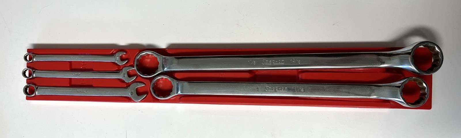 Snap-on 12 pt offset box wrench set XB3638, XB3234, OEX12, OEX14, OEX16