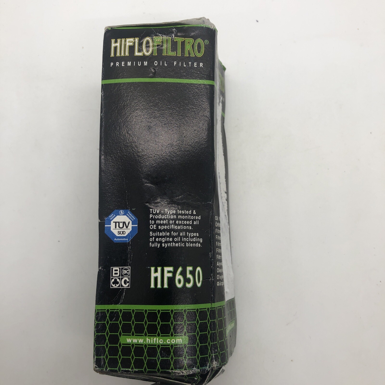 HIFLOFILTRO OIL FILTER HF650