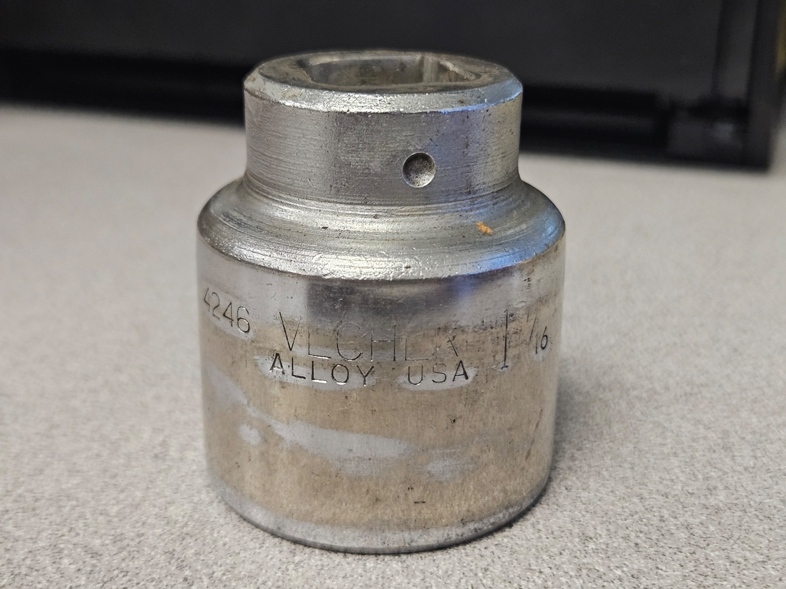 Vlchek 4246 vintage 3/4-inch drive socket 1-7/16-inch size